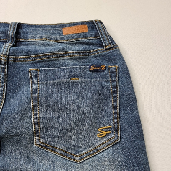 Seven7 Limited Edition Grace High Rise Flare Bootcut Jeans Size 6 - Picture 8 of 16